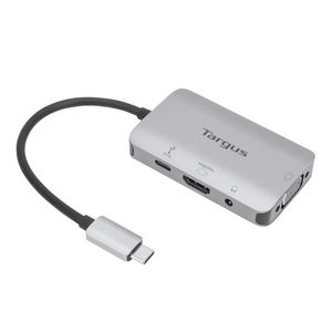Adaptador Targus USB-C Single Video Adapter with 100W PD Pass-Thru - ACA960USZ