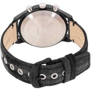 Reloj Timex MK1 TW2R68700 Para Hombre Luz de Fondo Indiglo Cronómetro Correa de Tela Gris