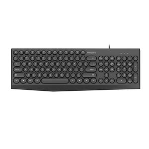 Teclado Philips Multimedia K313 Wired con Cable - SPK6313