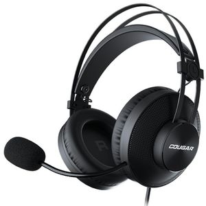 Auriculares Cougar Immersa Essentials Gaming Headset Diadema 40mm Negro - 3H350P40B0001