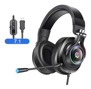 Auriculares HP H500GS 7.1 Surround Gaming RGB Headphone Gamer - 9AJ66AA