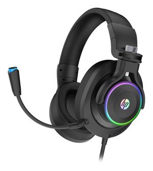 Auriculares HP H500GS 7.1 Surround Gaming RGB Headphone Gamer - 9AJ66AA