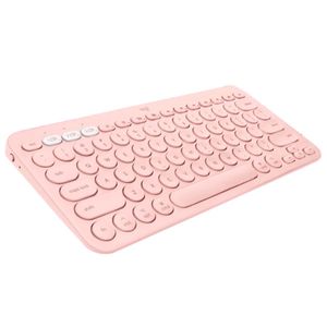 Teclado Logitech K380 Bluetooth Inalámbrico Universal Rosado - 920-009594