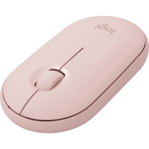 Mouse Logitech Pebble M350 Silent Wireless Bluetooth Rosado - 910-005769
