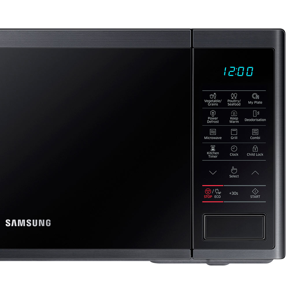 Horno Microondas SAMSUNG 23L MG23J5133AG/PE Negro - Real Plaza