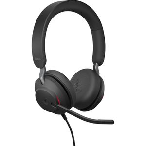 Auricular Profesional Jabra Evolve2 40 Stereo Wired On-Ear Headset UC USB Type-A - 24089-989-999