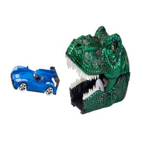 Pista Teamsterz Disparador Dino Con 1 Carro Verde