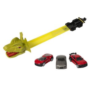 Pista Teamsterz Lanzador Ataque Dinosaurio