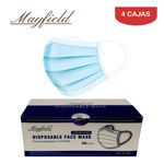 Mascarillas Quirurgicas Celeste Mayfield / Caja x 50 unidades