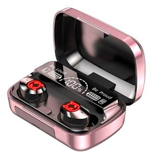 Audífonos Gamer Bluetooth M23 Power Bank 3 en 1 Rose Gold Original
