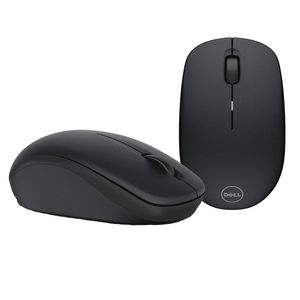 Mouse Dell Óptico WM126 RF inalámbrico óptico led 1000ppp Black Negro - NNP0G