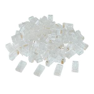 Conector RJ-45 Nexxt Cable UTP Categoría 6 100 Piezas - AW102NXT04