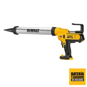 Pistola Selladora Calefetear 20V 300-600ml Baretool (Sin Bateria / Sin cargador) Dewalt DCE580B