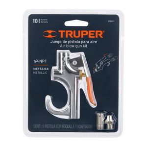 Pistola Mini Metálica Para Sopladora 1/4" NPT Truper 19023