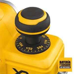 Cepillo Inalámbrico 20V Xr 2mm Baretool Dewalt DCP580B