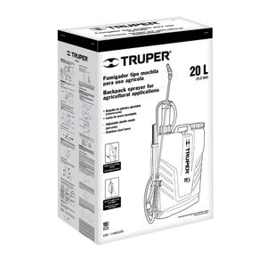 Fumigadora De Mochila 20 L (5.2 GAL) Truper 14193