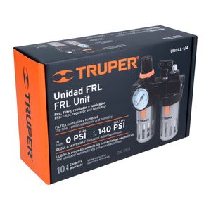 Filtro unidad Limpieza y Lubricación 1/4" NPT Truper 19238