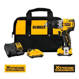 Taladro Percutor 3/8 12v 2.0 Ah DeWalt DCD706F2-B2