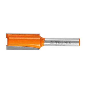 Fresa Router Recta 2 Filos 1/2" Truper 11456