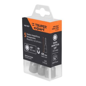 Set Dado Magnético Hexagonal 3/8" X 5 Pzas Truper 12940