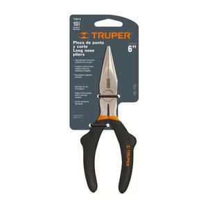 Alicate Punta Corte 6" Mango de Vinil Truper 17309