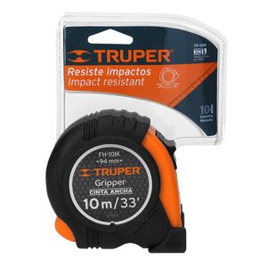 Cinta Metrica 10M Contra Impacto Truper 14582