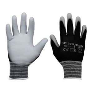 Guante Nylon Poliuretano Liso Talla S Truper 13290