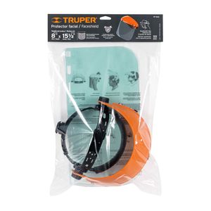 Casquete Porta visor Policarbonato Truper 14221
