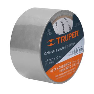 Cinta Ducto Tape 2"X10.9 Yardas (48MMX10M) Truper 12586