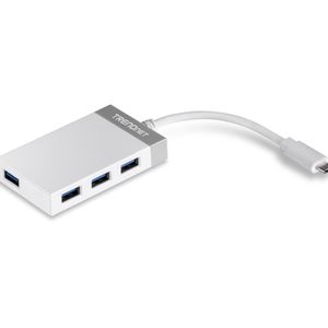 Adaptador Trendnet Mini Hub USB-C de 4 Puertos USB 3.0 - TUC-H4E