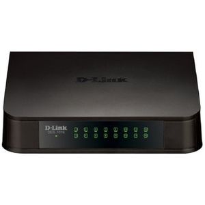 Switch D-Link 16 RJ-45 10/100 Mbps Auto MDI/MDI-X Adaptador de voltaje. - DES-1016A