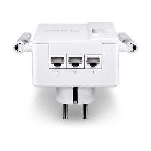 Adaptador Trendnet Kit Wireless 1200 AV2 Powerline WiFi Everywhere - TPL-430APK