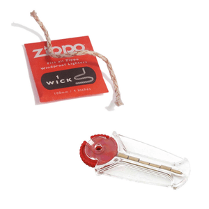 Piedra Zippo para Encendedor y Mecha Zippo para Encendedor Genuine Wick