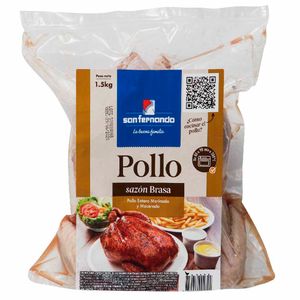 Pollo Sazón Brasa SAN FERNANDO Bolsa 1.5Kg