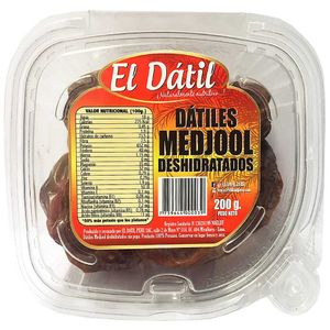 Dátiles Deshidratado EL DÁTIL Táper 200g
