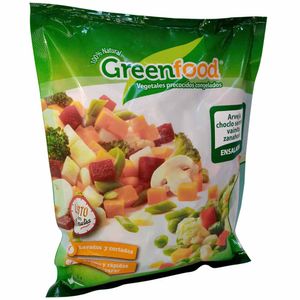 Mix Salsa Ensalada Precocida Congelada GREEN FOOD Bolsa 400g