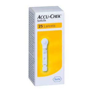 Lancetas Accu-Check Softclix x25