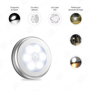 Lámpara LED Magnética con Sensor