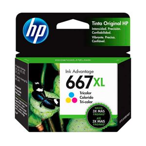 Tinta Hp 3ym80al (667xl) Tricolor (Dj 2775 / 4175)