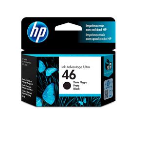 Tinta Hp Cz637al (46) Negro 1500 Pgs