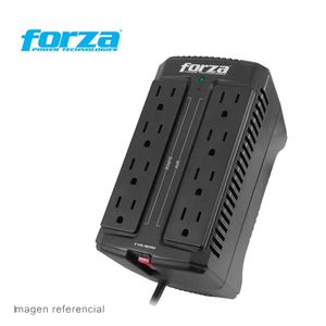 Estabilizador 900va Modelo Fvr-902 Forza, 450w, 8 Tomas