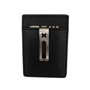 Billetera Kioxx Biocuero Súper Slim con Clip  Negra