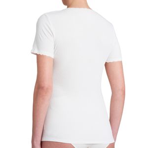 Polo  Manga Corta Sweet Cotton Blanco