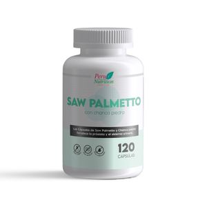 Saw Palmetto  - Próstata - Alopecia  120 cápsulas - Peru Nutrition
