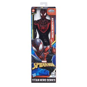 Figura Spiderman Titan Web Warriors Miles Morales E7329