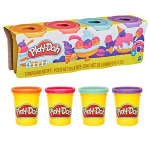 Masa Playdoh Pack De 4 Latas Helado B5517