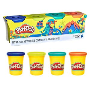 Masa Playdoh Pack De 4 Latas Montaña B5517