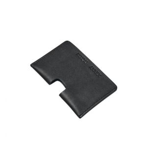 Portatarjeta Hombre Nixon Annex Card Wallet Piel Negro