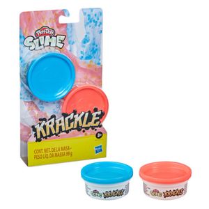 Slime Playdoh Krackle Lata Celeste Y Coral E8788