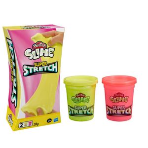 Masa Playdoh Super Stretch Amarillo Y Coral E9444